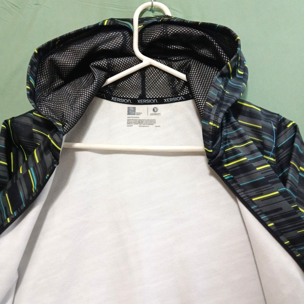 XERSION Boys Full Zip Active Hoodie Long Sleeve Size XL 18-20 Athletic Jacket - Picture 15 of 16